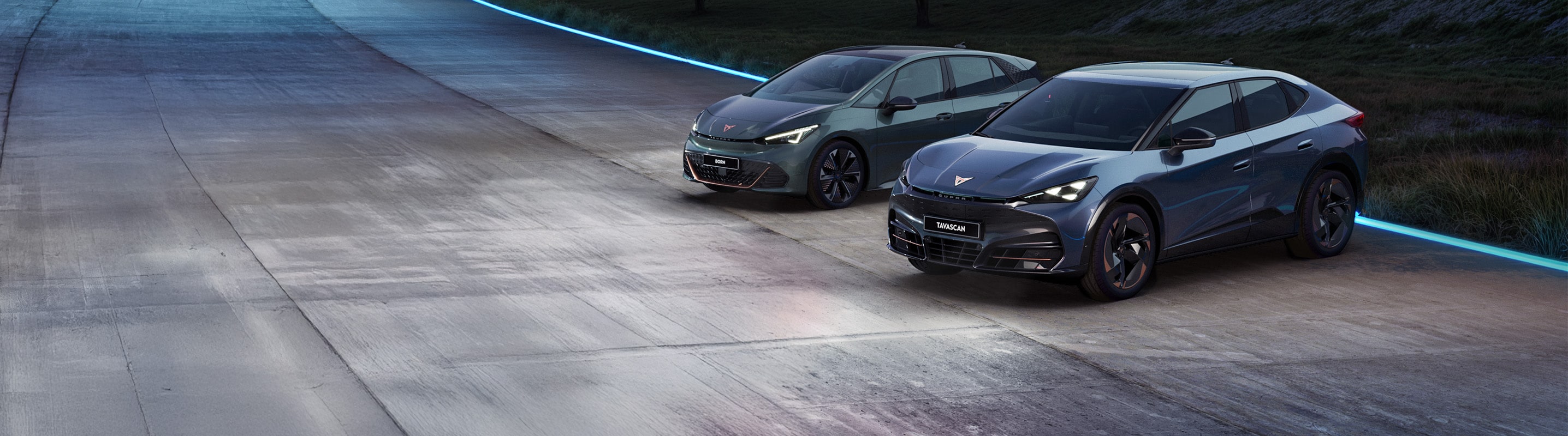 CUPRA Born en CUPRA Tavascan volledig elektrische cupra modellen