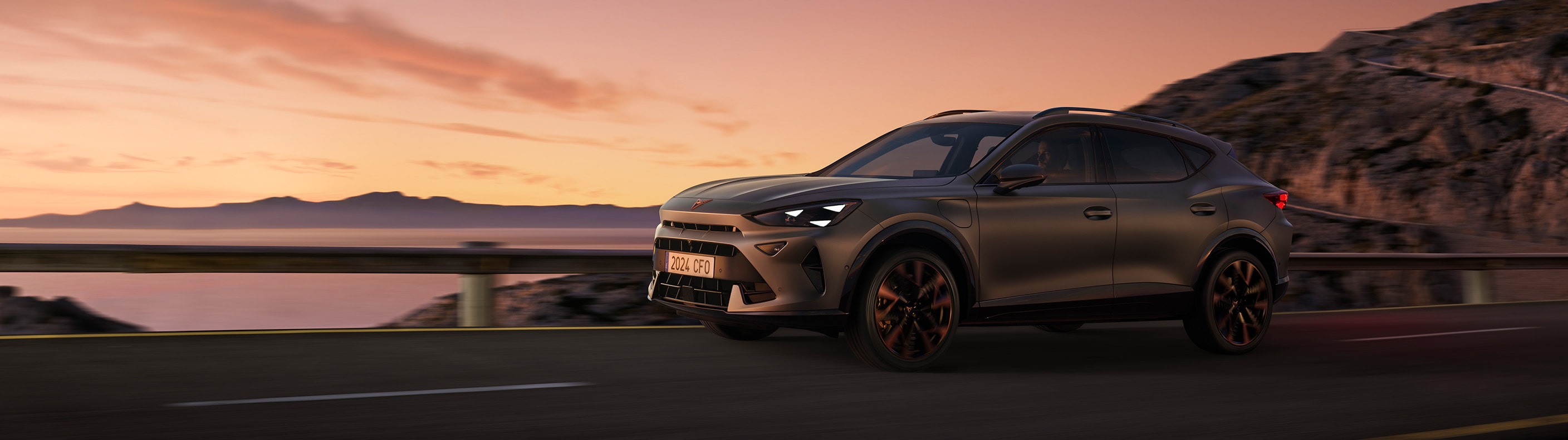 Nieuwe CUPRA Formentor aan de zee