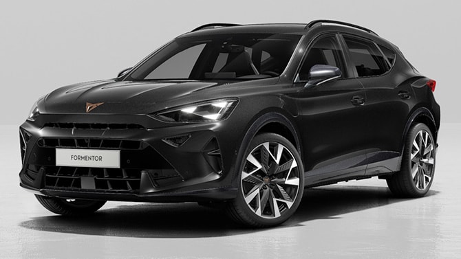 De nieuwe CUPRA Formentor VZ Performance in Midnight Black