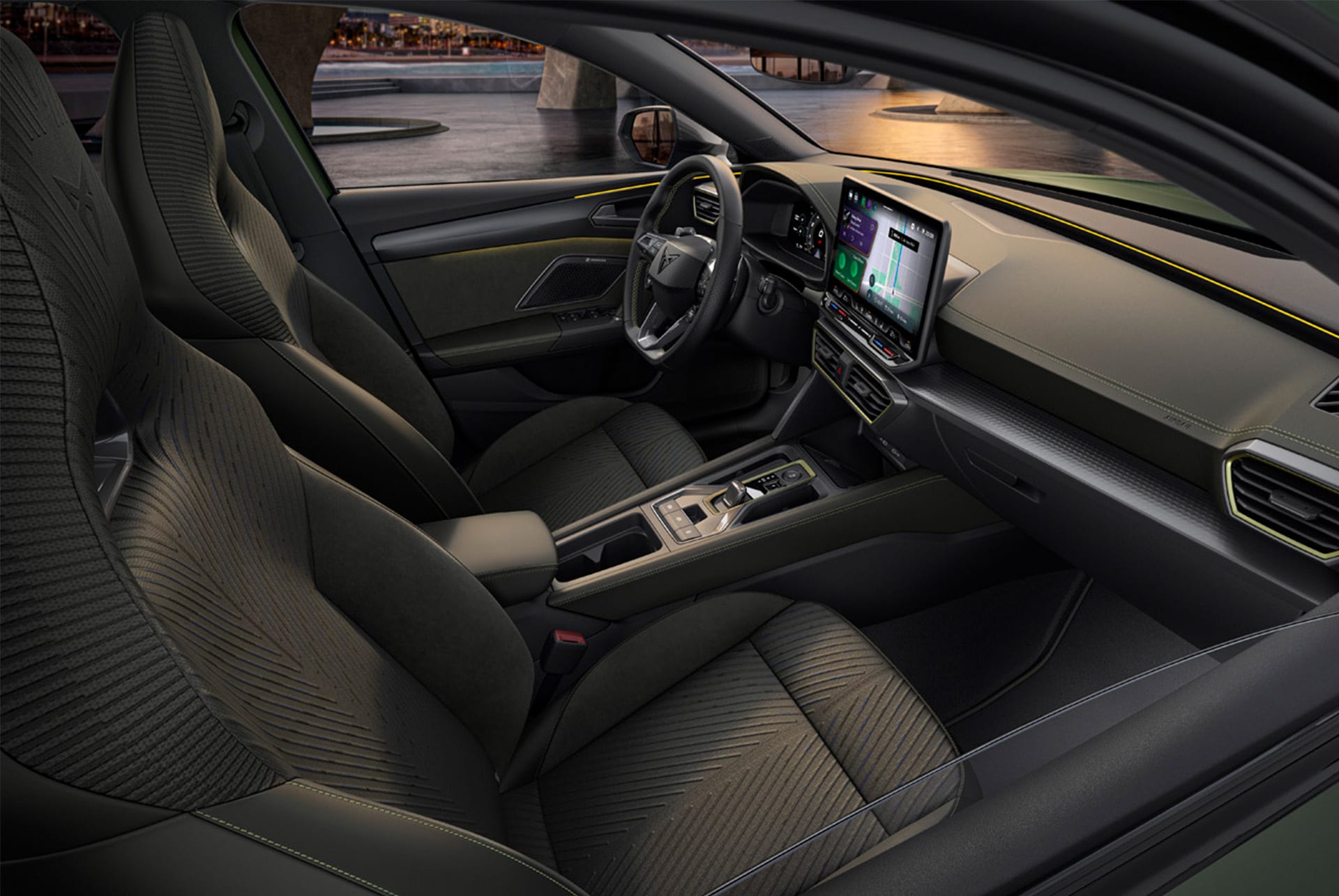 Interieurontwerp van de CUPRA Leon VZ Tribe Edition