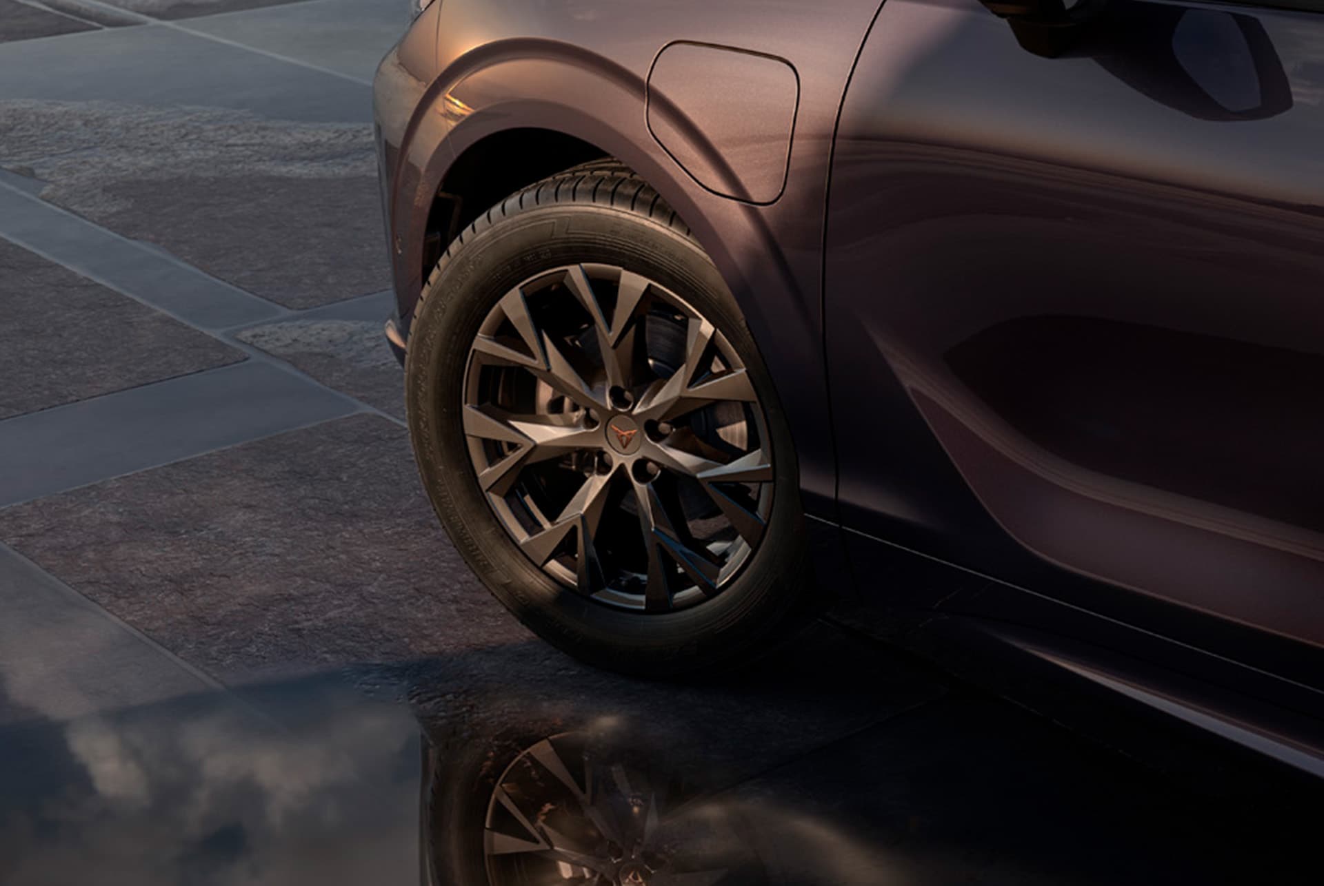 18 inch Atomic Dark Shadow velgen op de CUPRA Terramar