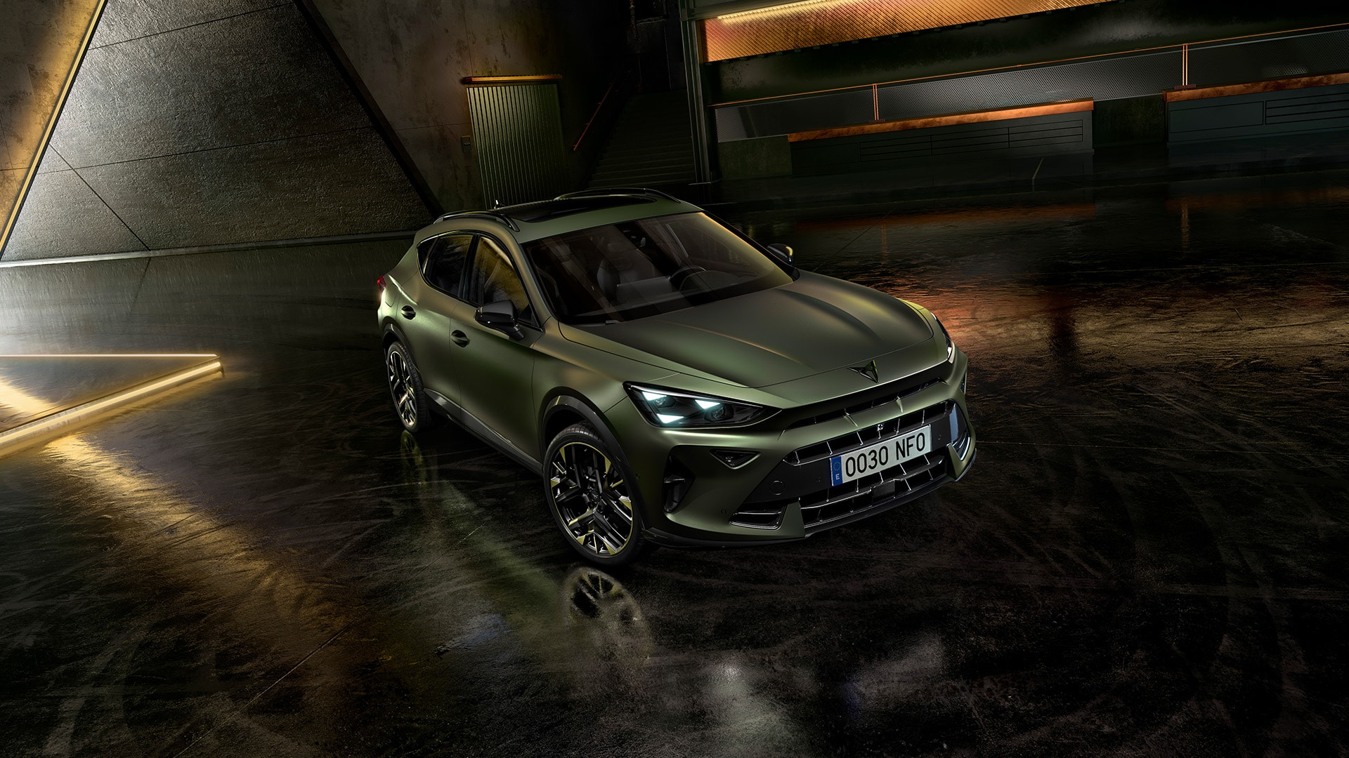 CUPRA Formentor VZ Tribe Edition in Manganese Matte matgroen