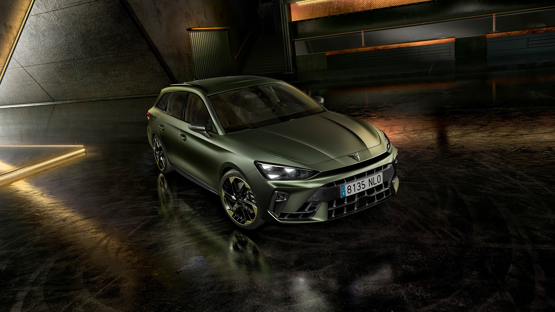 CUPRA Terramar VZ Tribe Edition in Manganese Matte matgroen