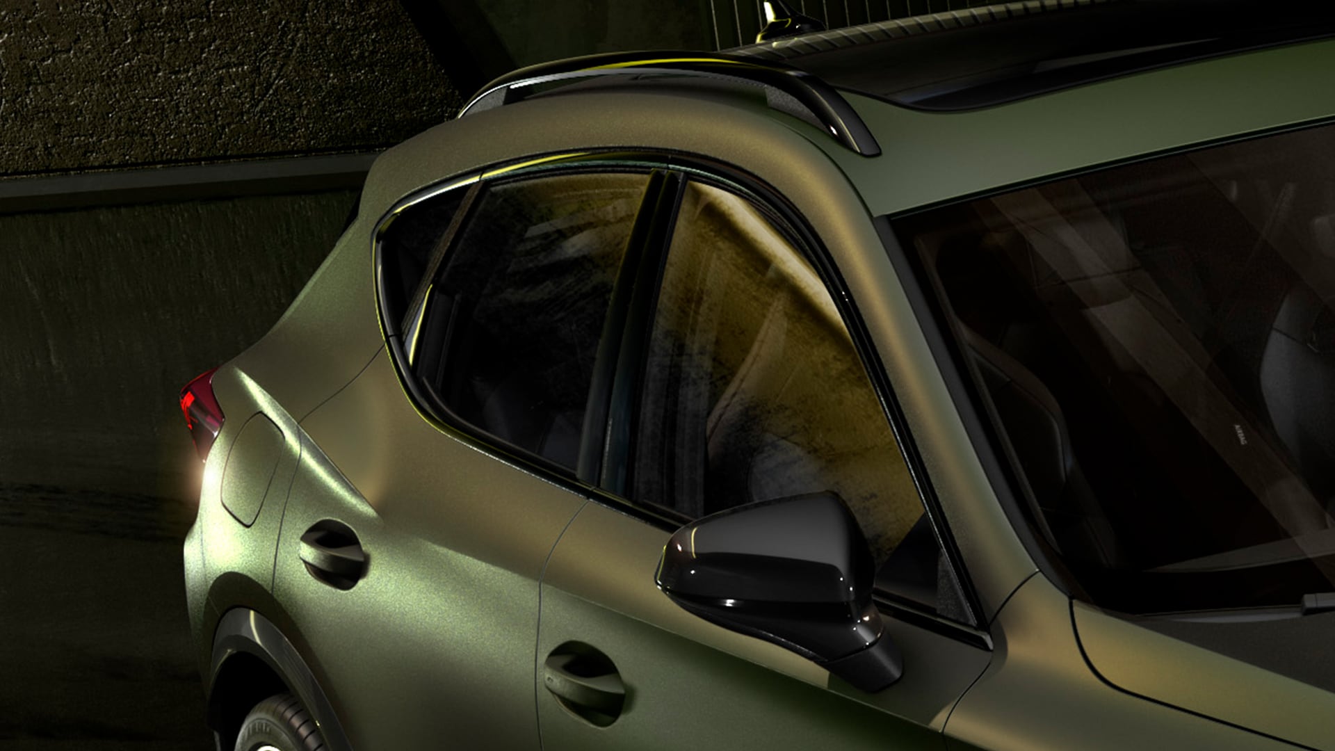 Zwarte exterieurdetails op de VZ Tribe Edition