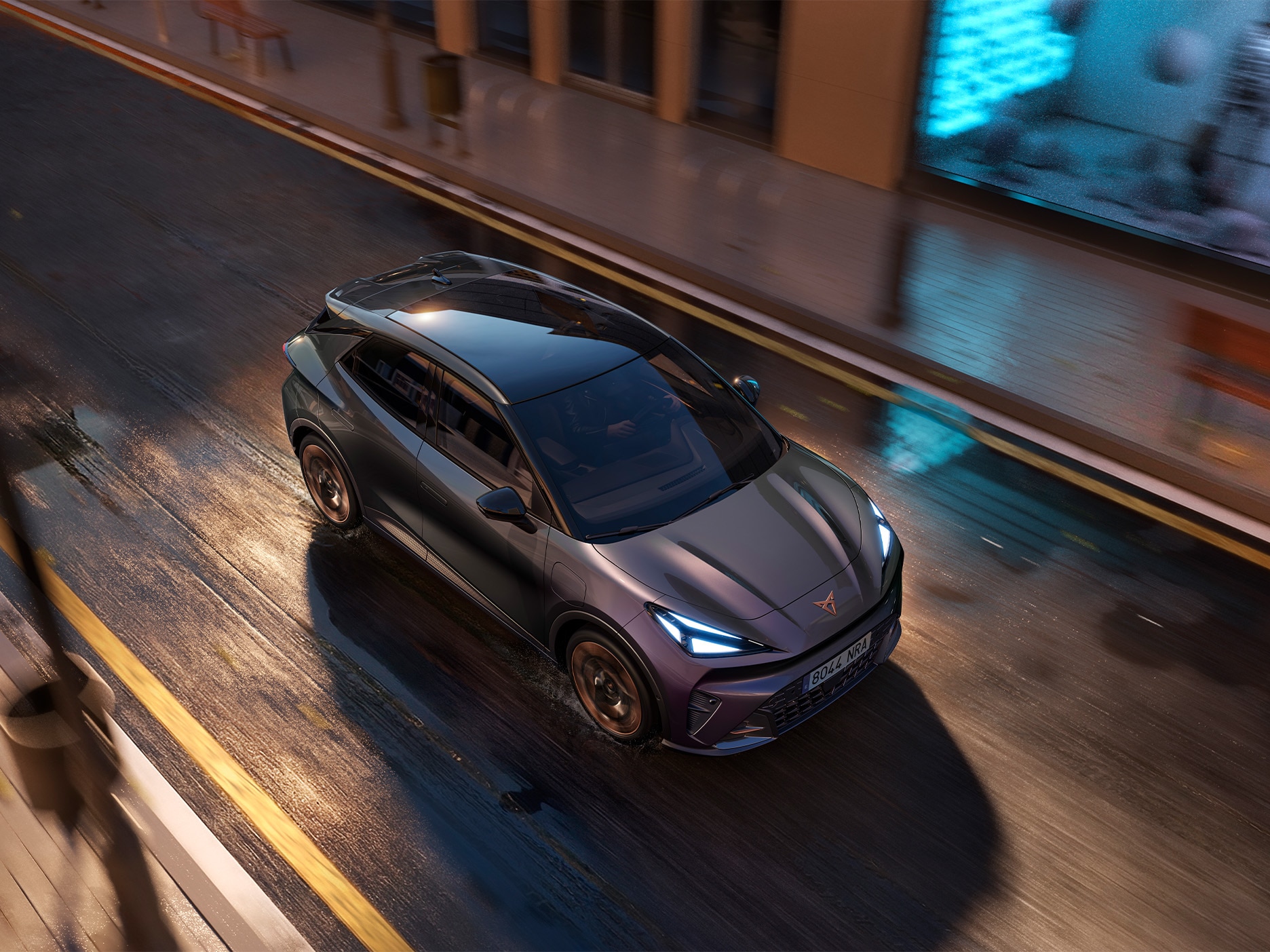 CUPRA Raval bovenaanzicht