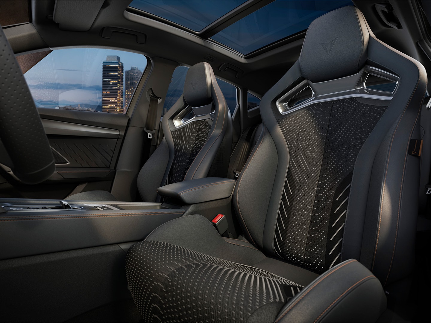 CUPRA Formentor VZ Extreme interieurdesign.