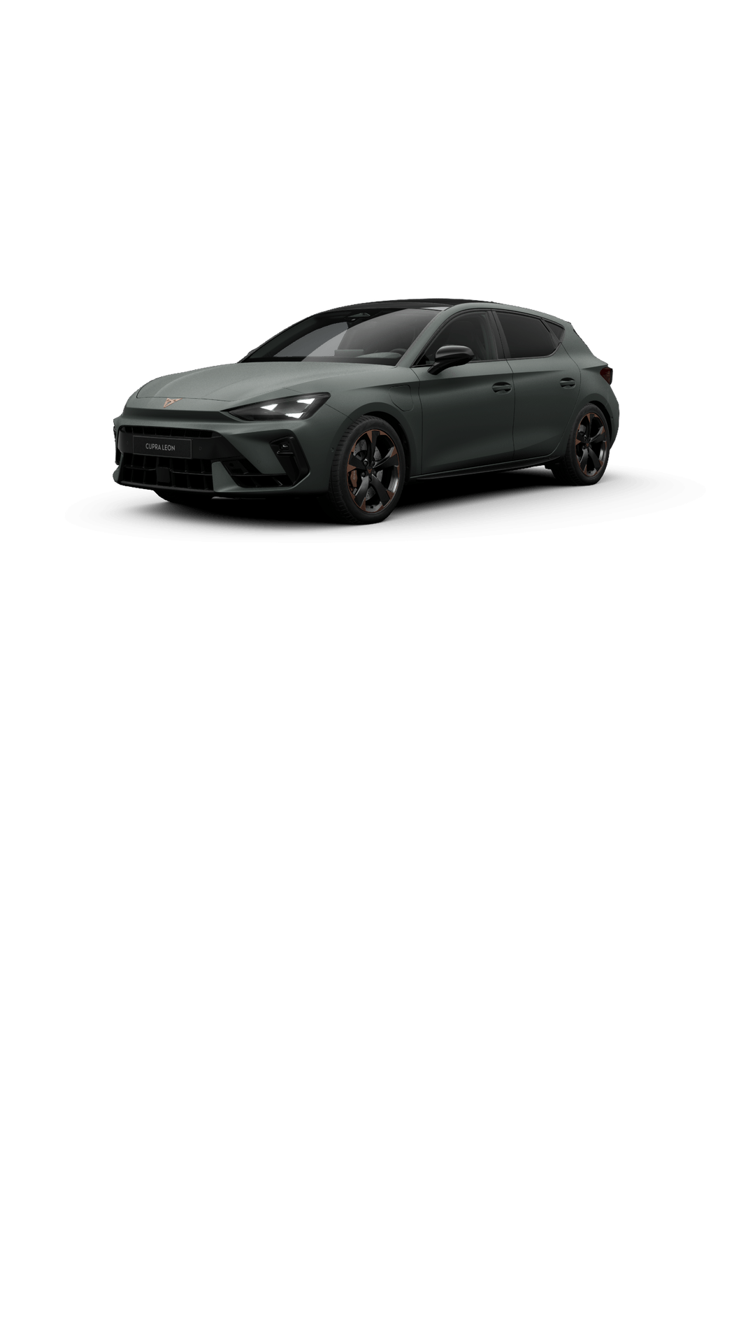 CUPRA - LEON - Enceladus Grey Matt - 18” Garbi Copper